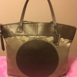 COACH LOGO TOTE